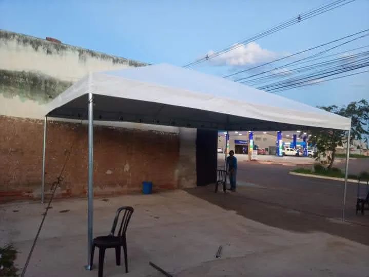 Tenda 6x6 piramidal nova R$3.500 pra sair hj - Foto 2