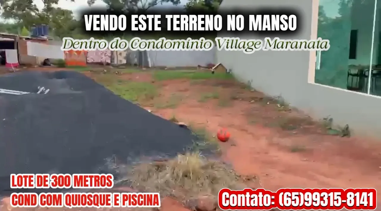 Lote no Condomínio Village Maranata