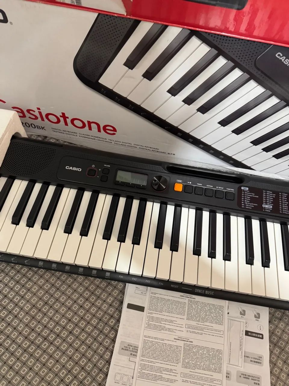 Teclado Casio CTK-200BK
