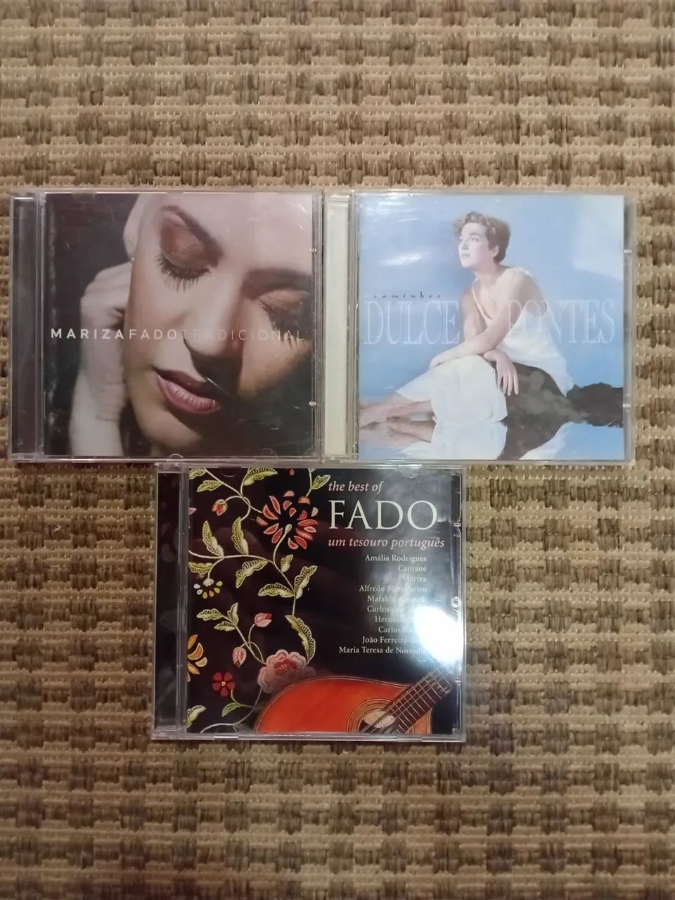 3 CDs de Fado - Mariza, Dulce Pontes e Coletânea