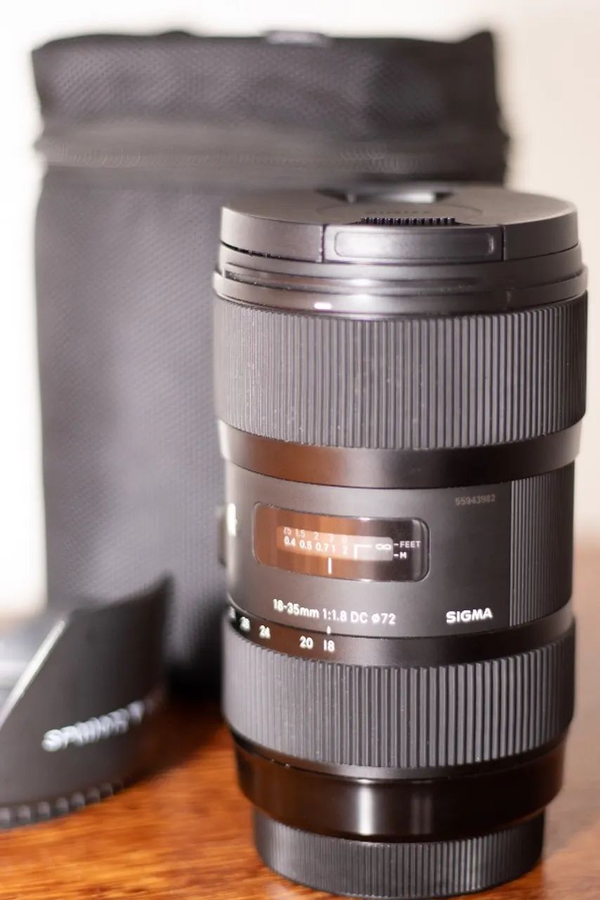 Lente Sigma Canon 18-35mm f/1.8 DC HSM ART - Foto 6