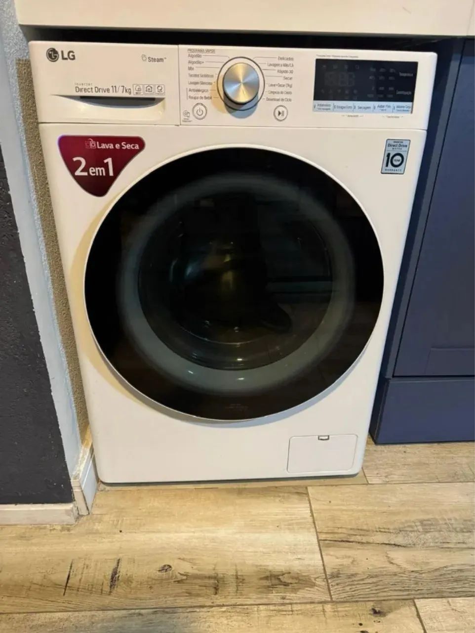 Máquina de lavar Lava e Seca LG Wi-Fi Entrego
