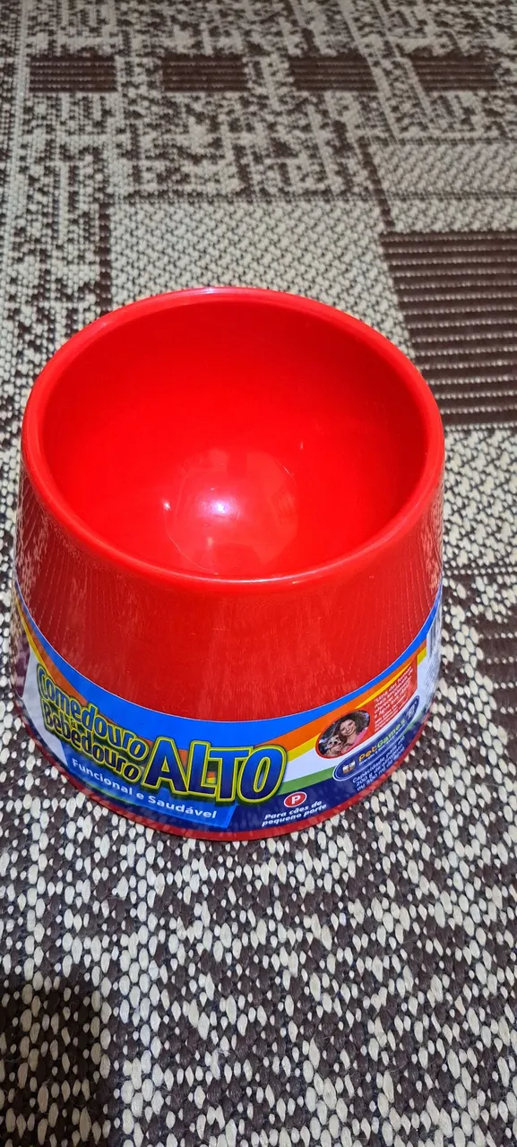 Comedouro/Bebedouro Alto para Cães e Gatos