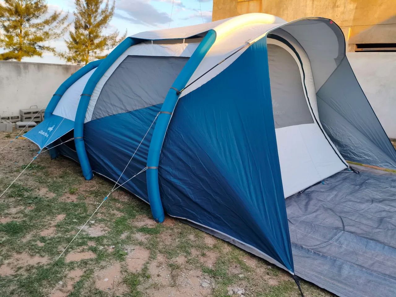 Barraca Quechua Air Seconds 5.2 Fresh & Black XL - Acampamento