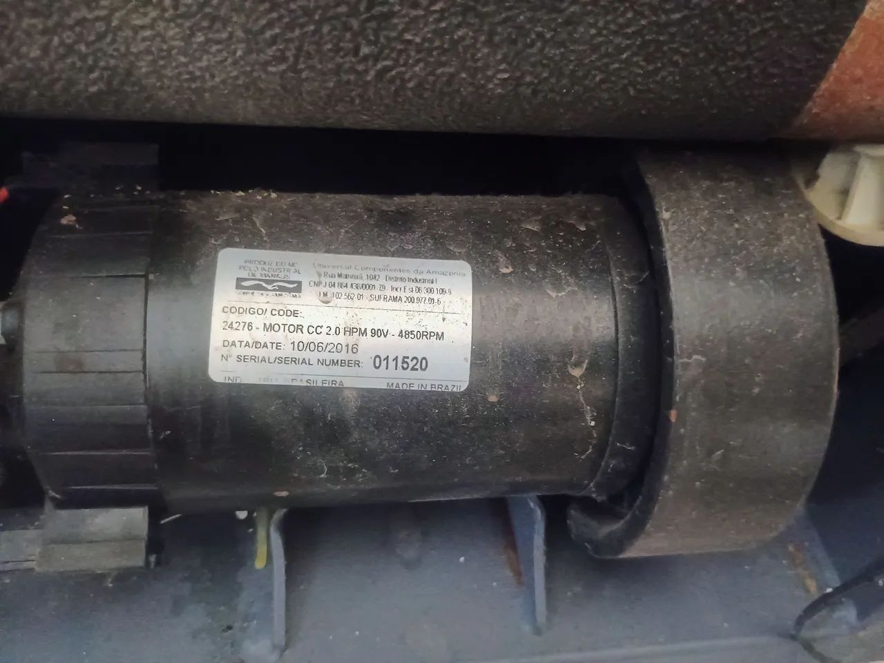 Motor para esteira 2.0 HPM 90V - 4850RPM