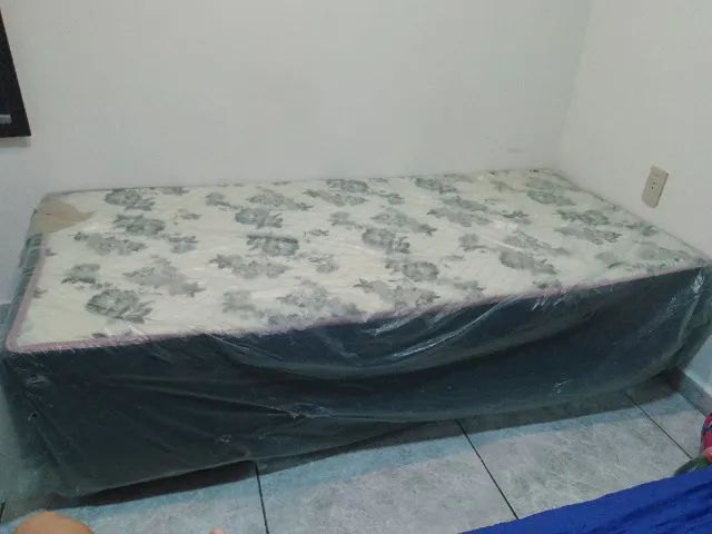 Base cama box solteiro