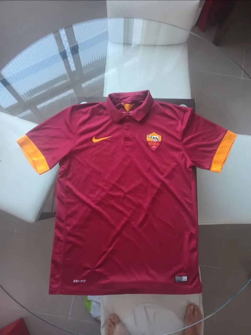 Camisa Real Madrid 2006/2007 e camisa da roma 2014 - Foto 2