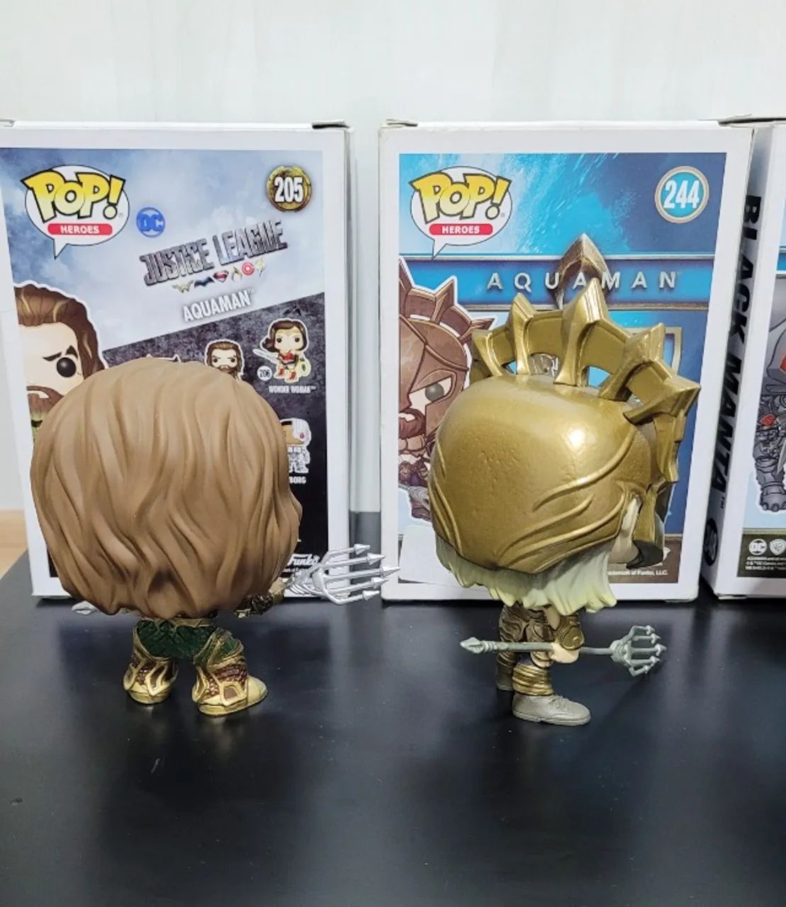 Funko Pop Kit Aquaman, Mera, Black Manta E Arthur Curry - Foto 5