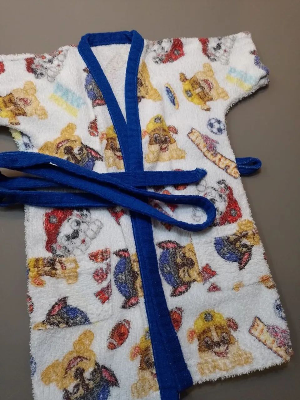 Roupão patrulha canina 