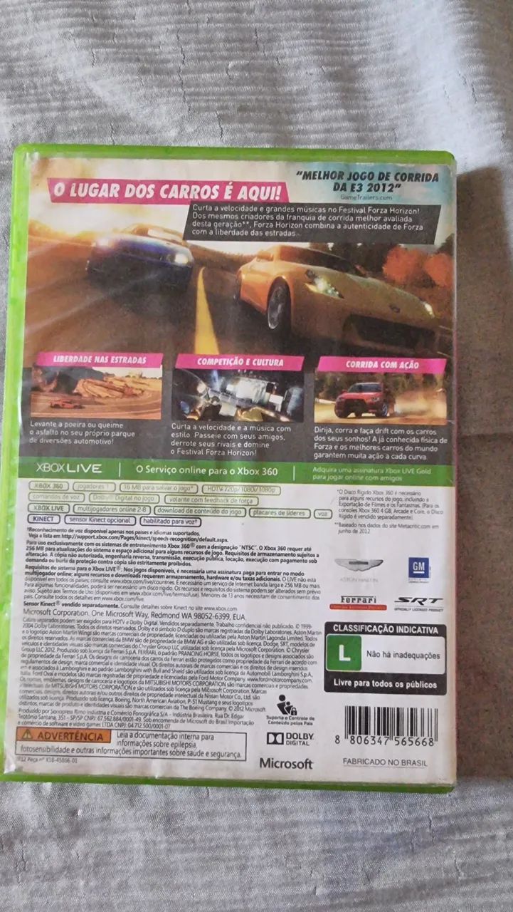 Forza Horizon - Xbox 360  - Foto 2