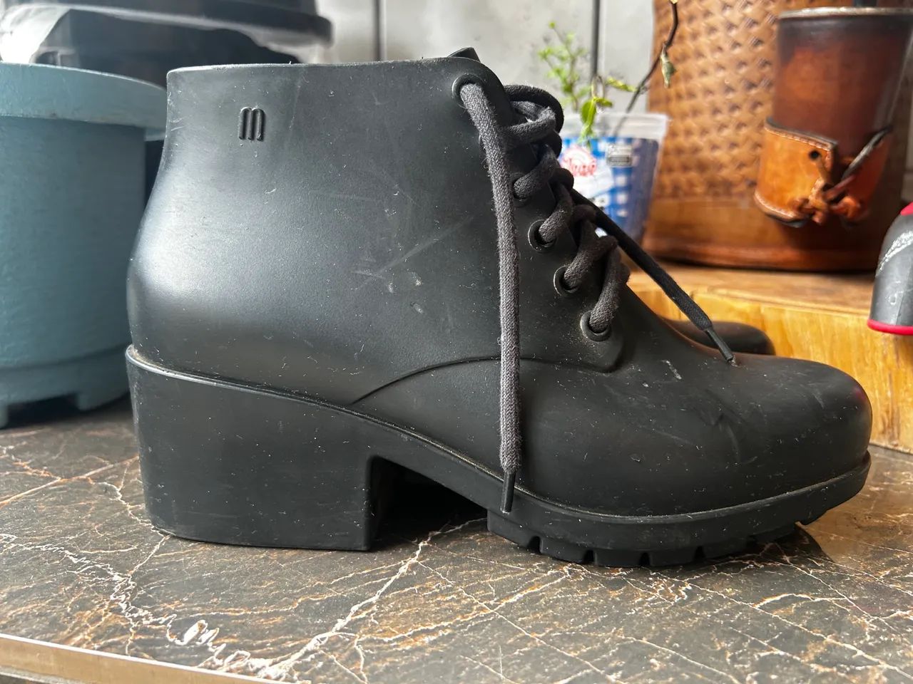 Bota cano curto Melissa - Foto 2