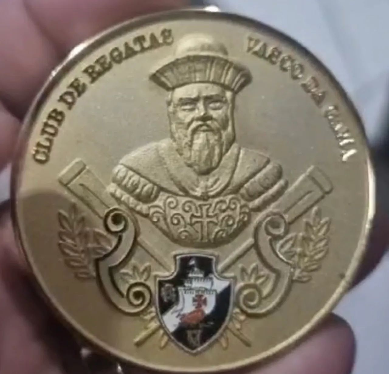 Medalhão do Clube de Regatas Vasco da Gama