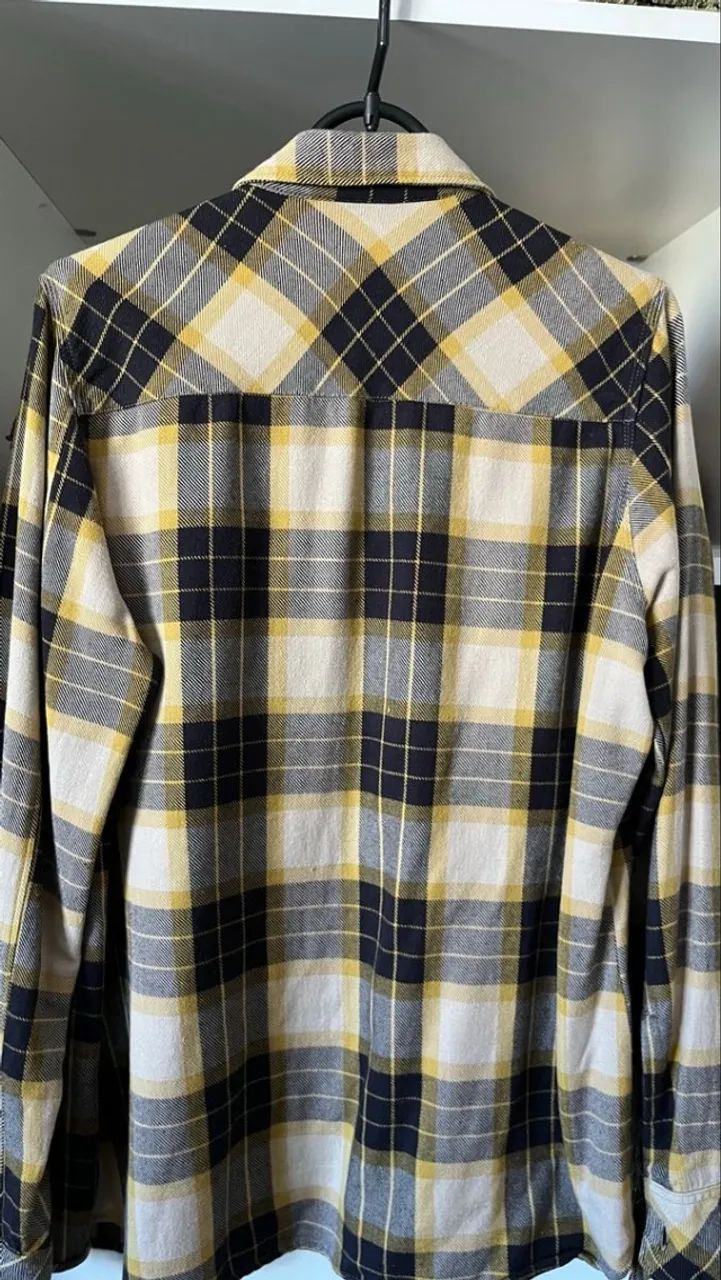 Camisa Element manga longa flanelada xadrez - Foto 4