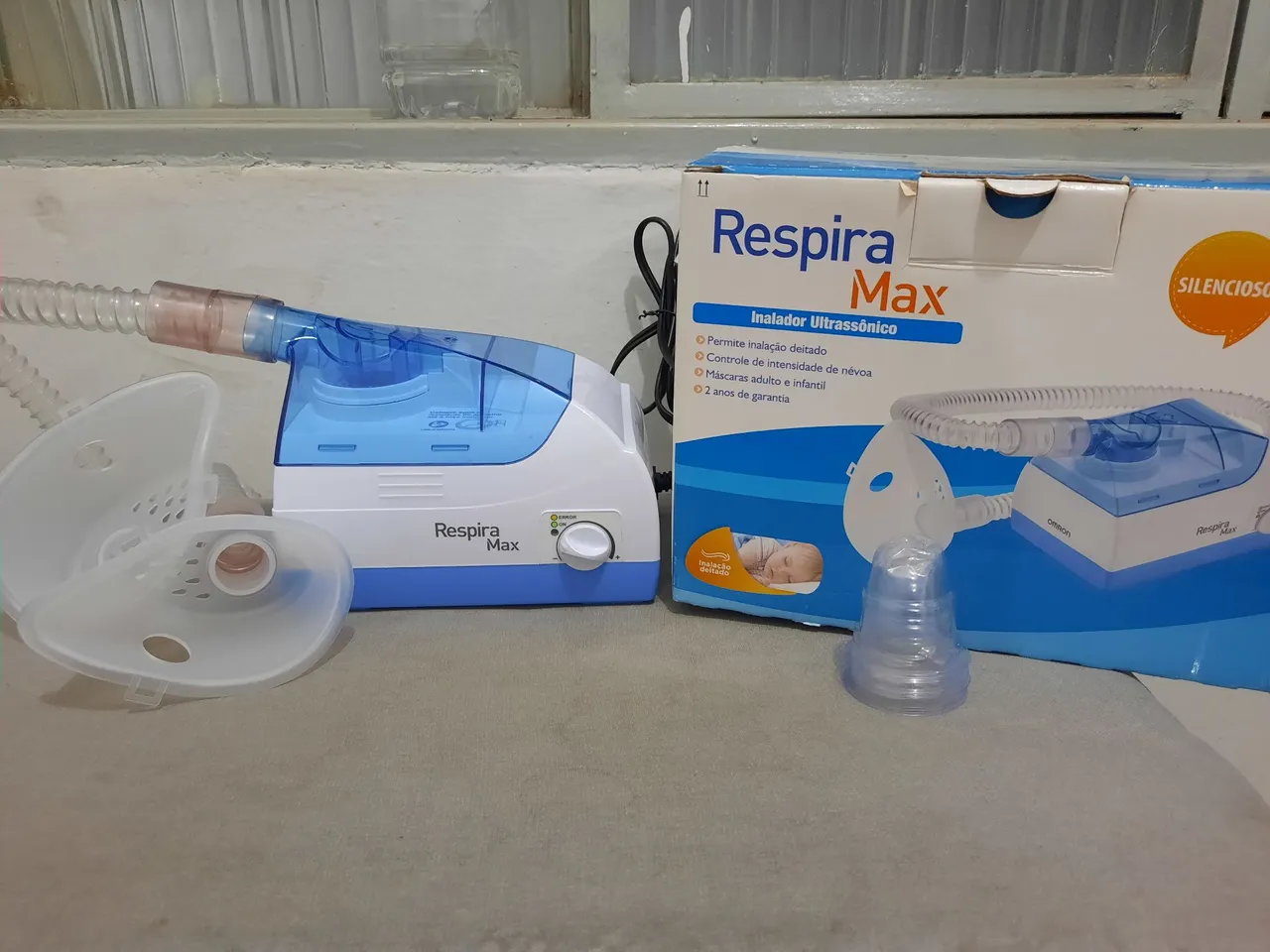 Inalador Ultrassônico Respira Max - Perfeito para bebês!