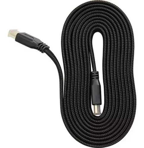 Cabo Hdmi 10 Metros Flat Malha Blindado Full Hd Para Tv Game Pc Not - Foto 3