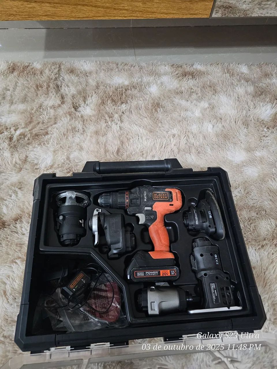 Kit Ferramentas Black+Decker Matrix 20V - Foto 3