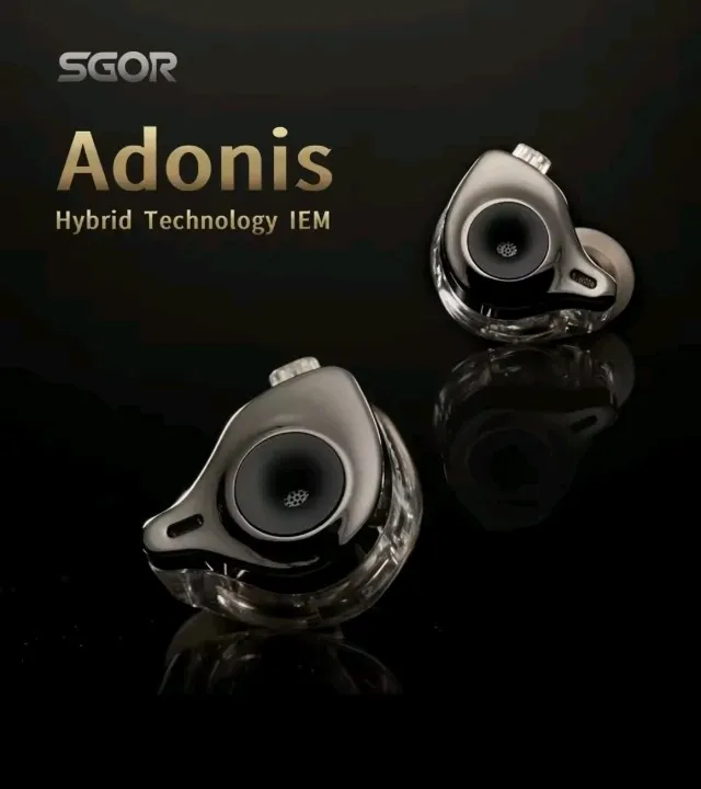 Fone de ouvido IEM - SGOR ADONIS - Novo e Lacrado.