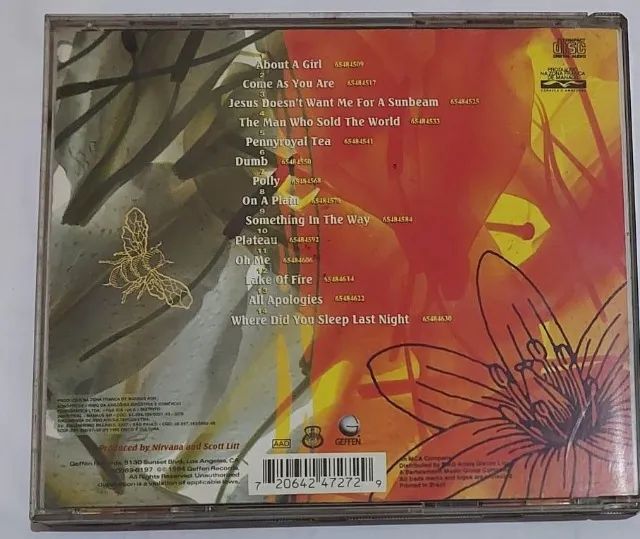 Cd Nirvana Unplugged In New York - Foto 3