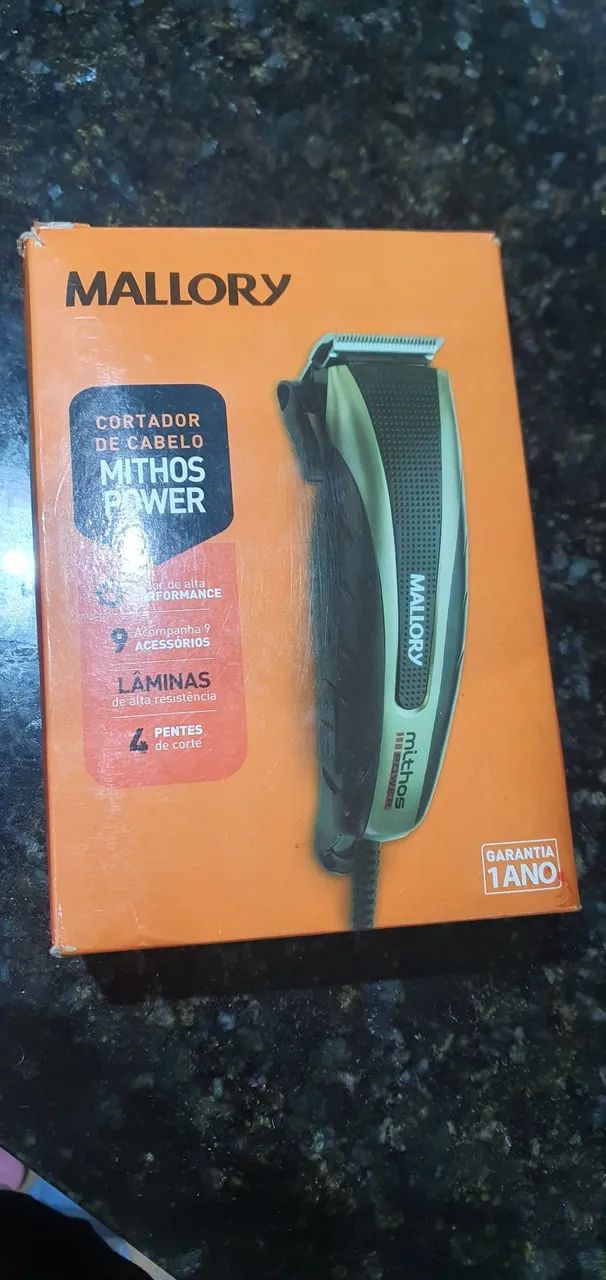 Cortador de Cabelo Mallory Mithos Power