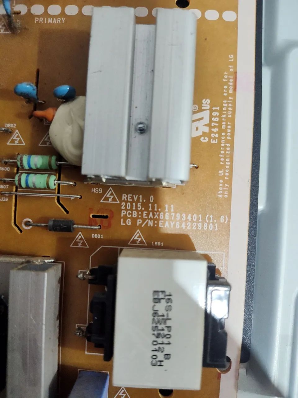 Placa Fonte LG EAY64229801