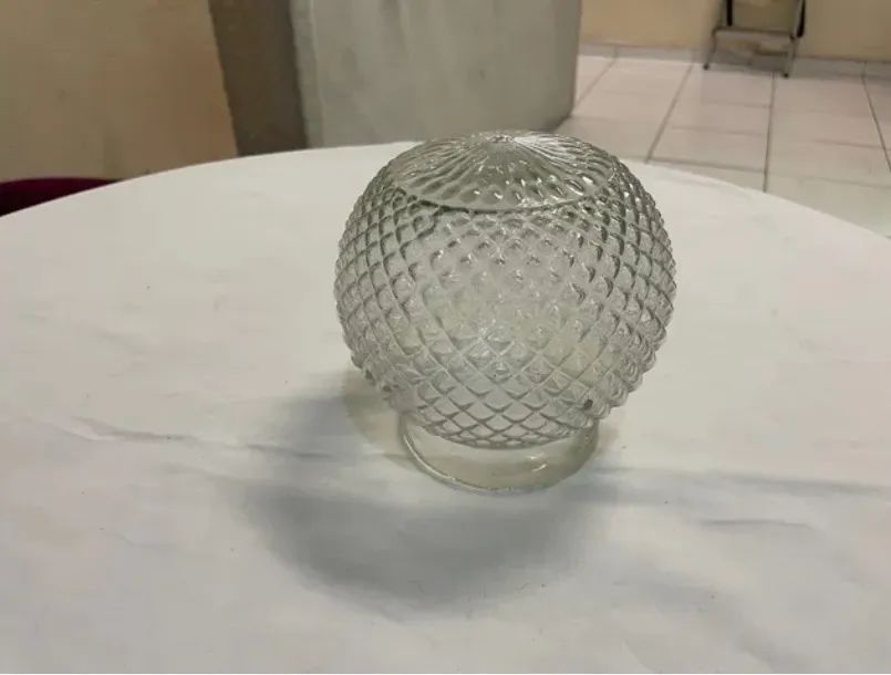 Globo de Lustre Vidro Redondo - Foto 4