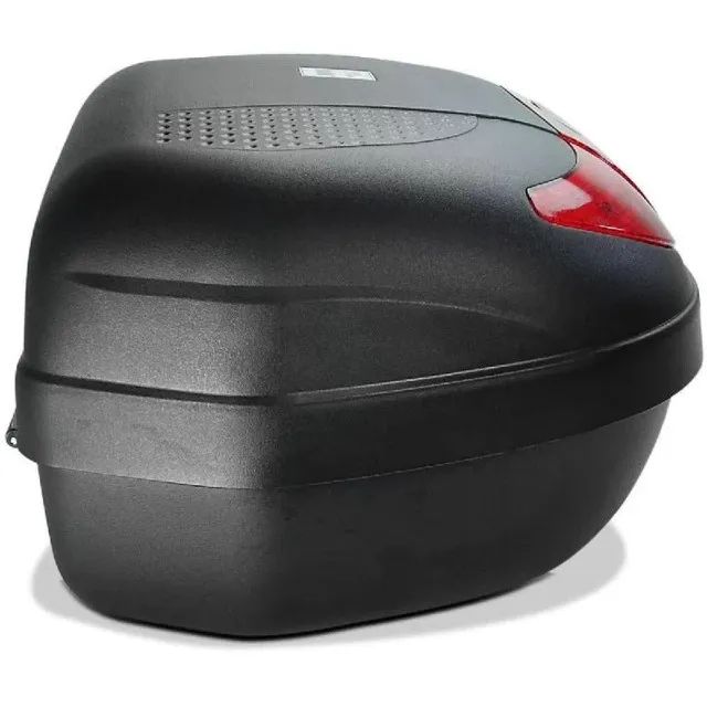 Baú  Moto 45 Litros Para 2 Capacetes. Pro Tork -Novo - Foto 4