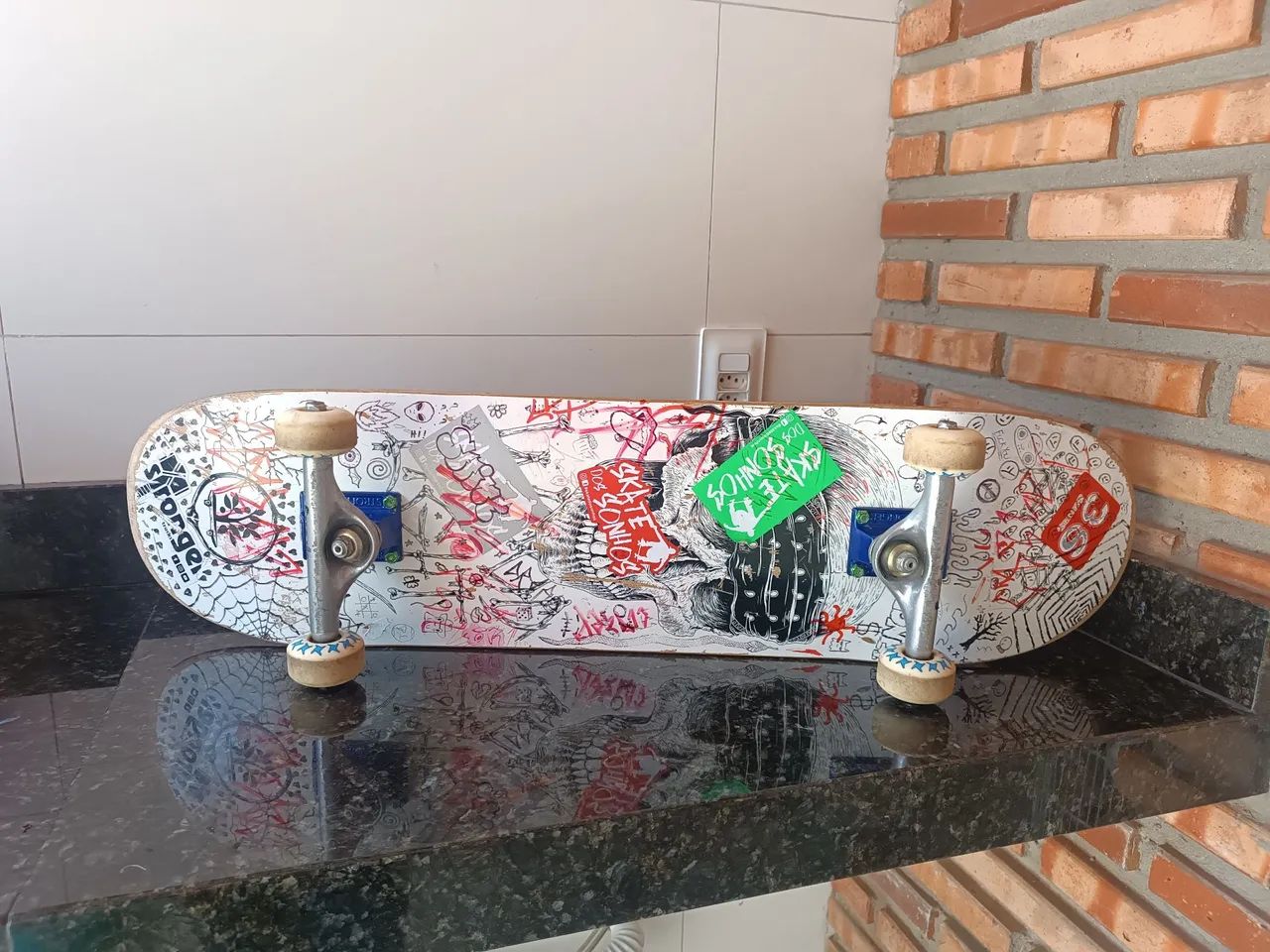 Skate Completo - Semi Novo - Foto 3