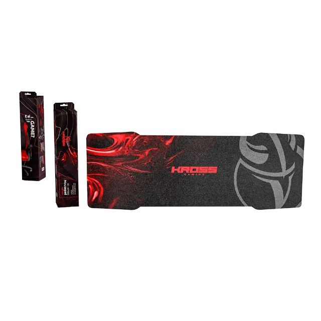 Mouse Pad Kross KE-MP1009, 90x40 cm Preto - Foto 2