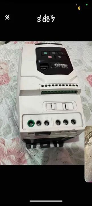 Inversor de frequência Motor WEG para produção industrial