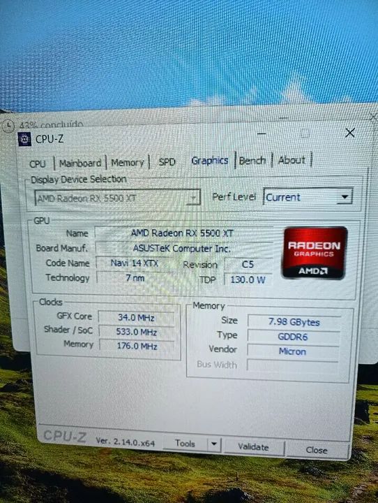 PC Gamer / RX 5500 XT 8GB / 32 GB RAM DDR4  - Foto 2
