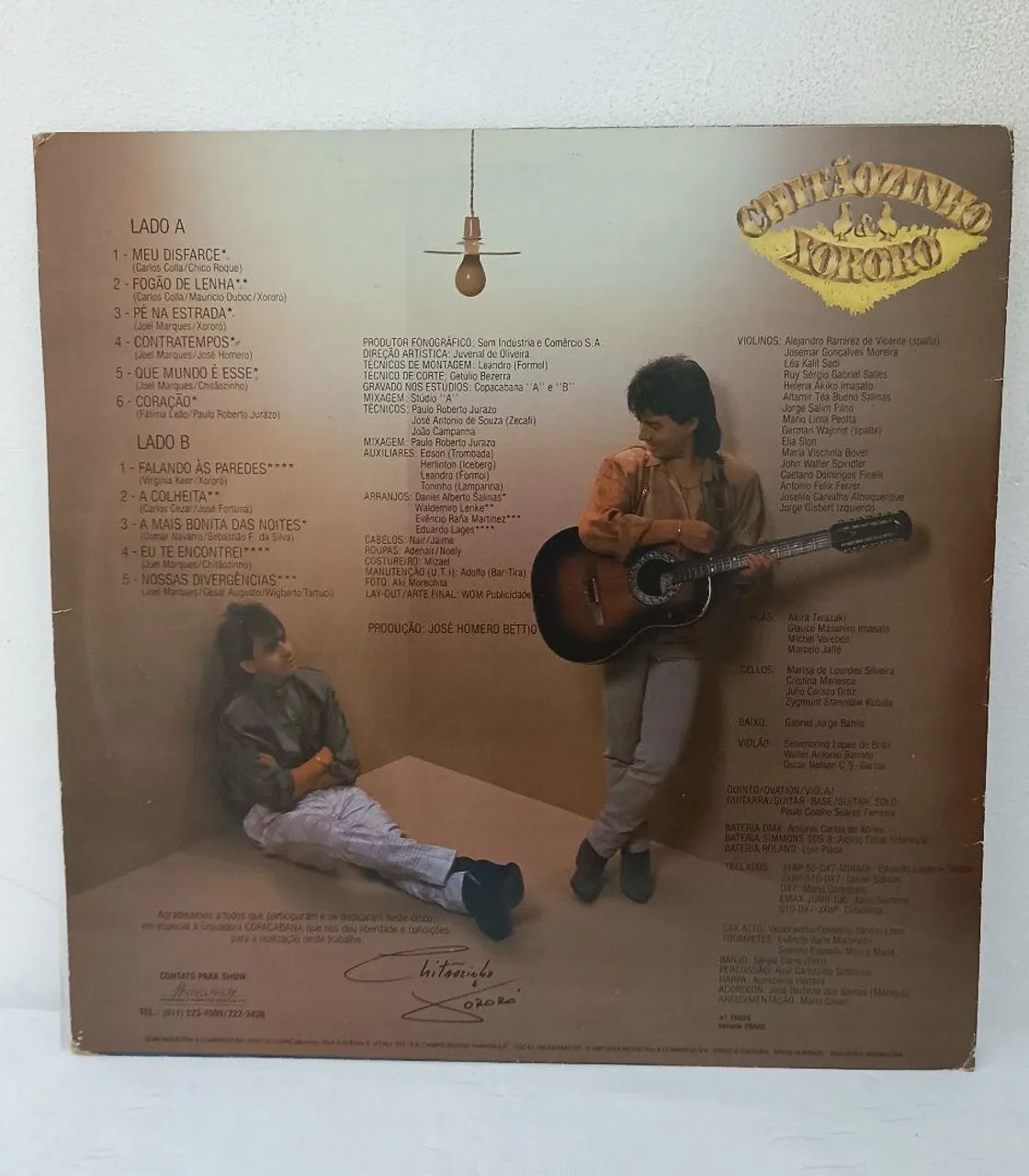 Vinil Chitãozinho e Xororó 1987 - Foto 2