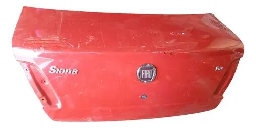 Tampa Traseira Fiat Siena Vermelha