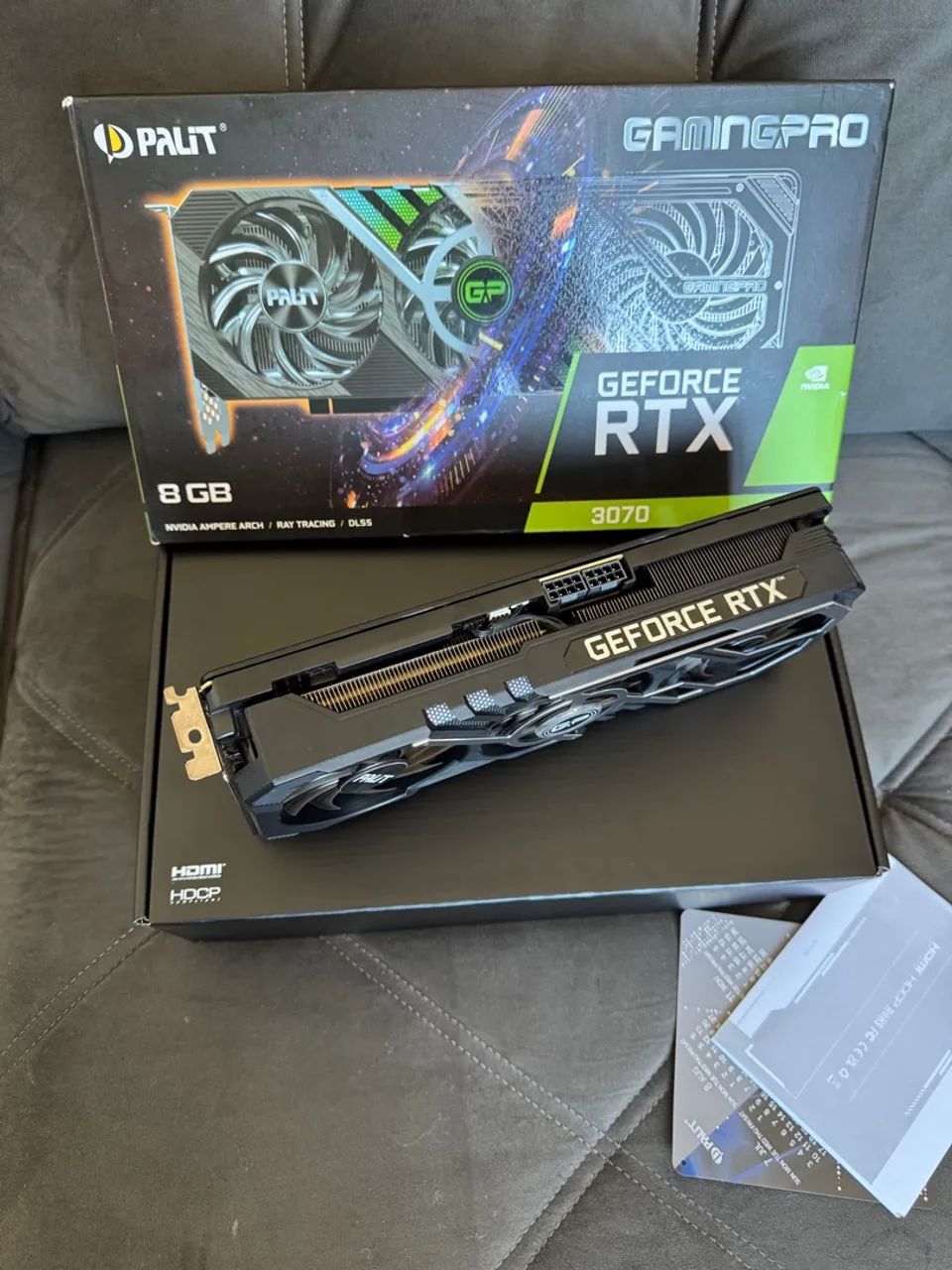 RTX 3070 PALIT GAMINGPRO 8GB  - Foto 2