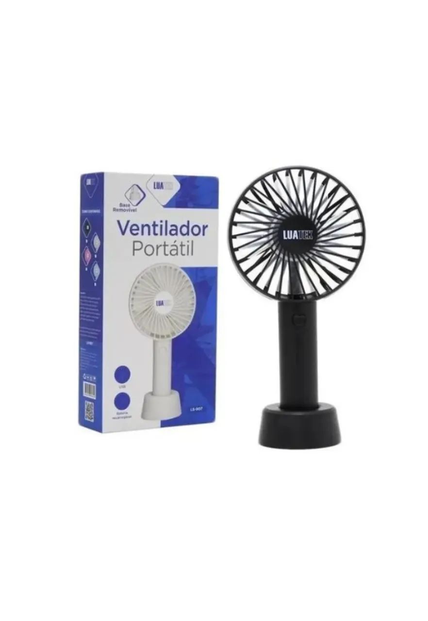 MINI VENTILADOR DE MÃO RECARREGAVEL LELONG LE5708 