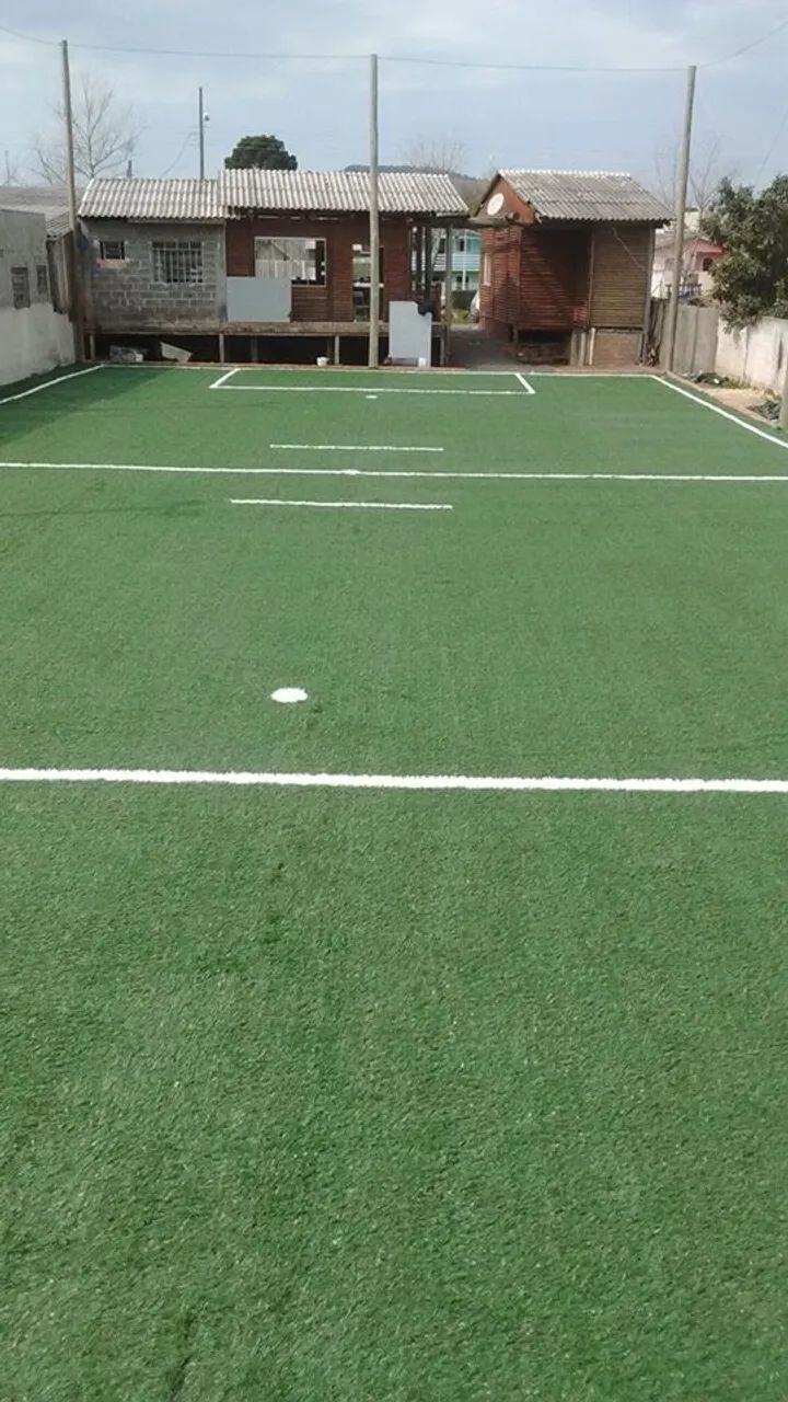  Campo de Futebol com Grama Sintética - Padrão FIFA - Foto 3