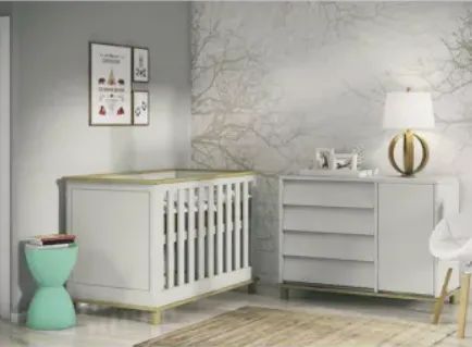 Berço Neve NOVO (na Caixa) Modelo LM 2112  - Foto 2