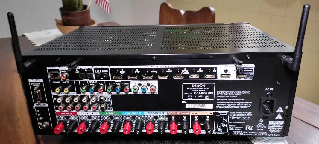 DENON AVR-X2200W AVアンプ 57,500円でAtmos/DTS:Xフル対応、デノン