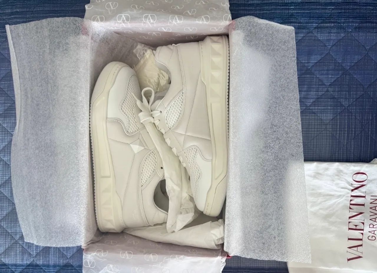 Tênis Valentino One Stud Masculino 42 EUROPEU - Foto 2