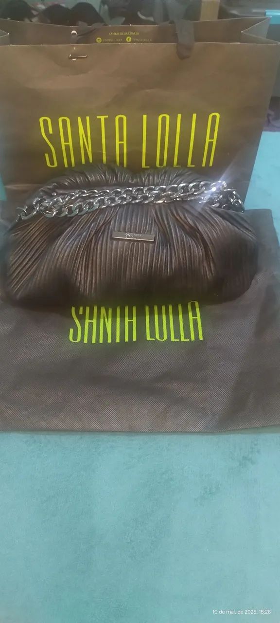 Bolsa Santa Lolla preta 