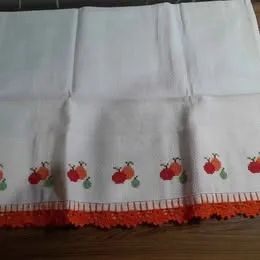Pano de Prato Bordado e com ou sem Crochê - Foto 5