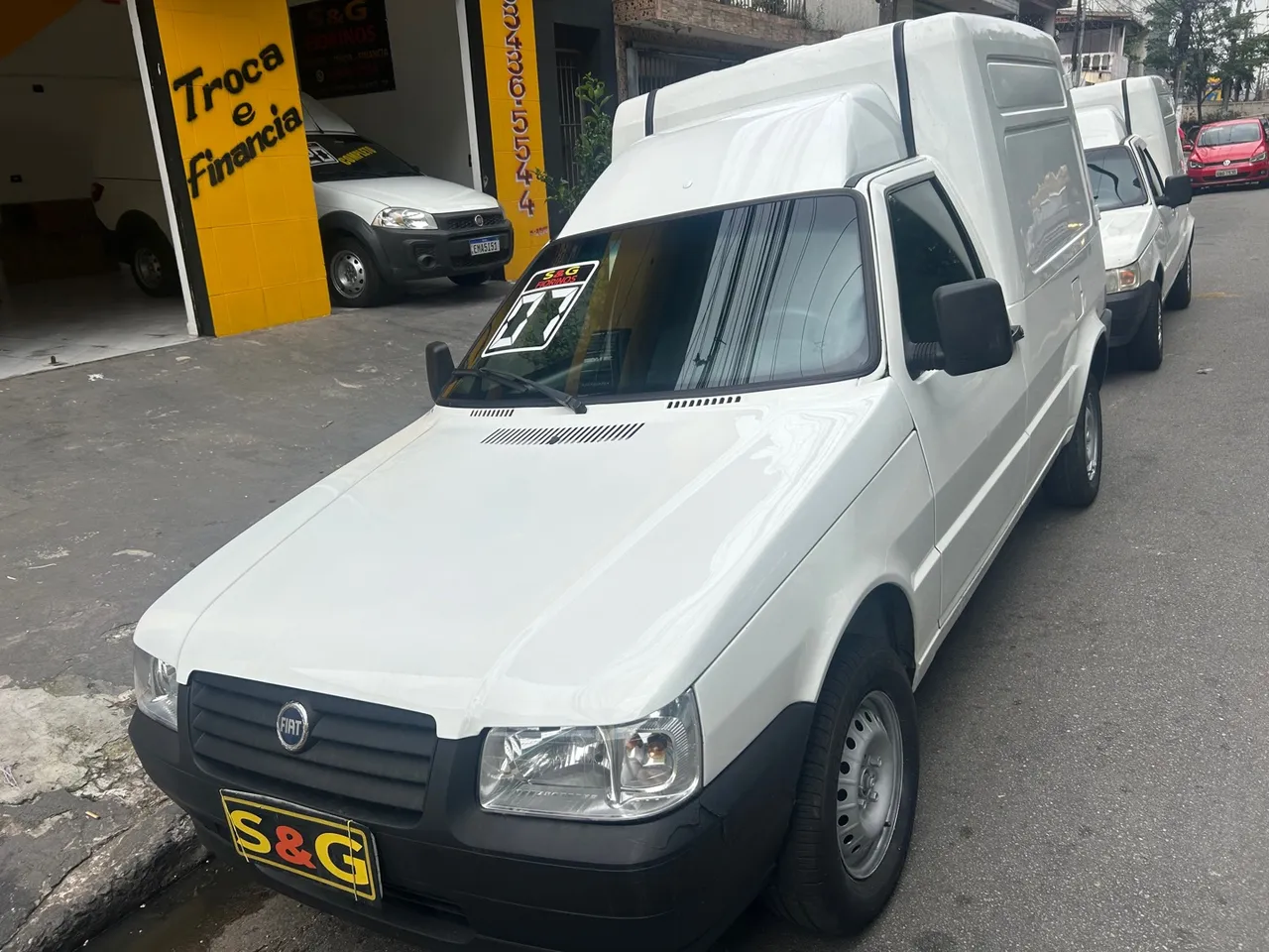 FIORINO FIRE 2007 C/ ISOLAMENTO TÉRMICO IMPECÁVEL