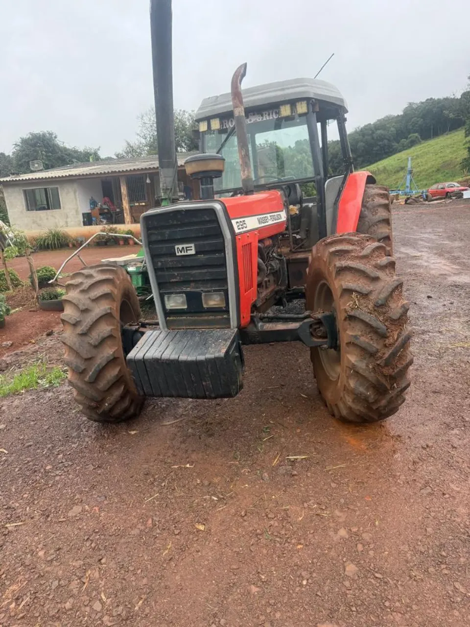 Trator Massey Ferguson 295 4x4 5 em Ótimo Estado!
