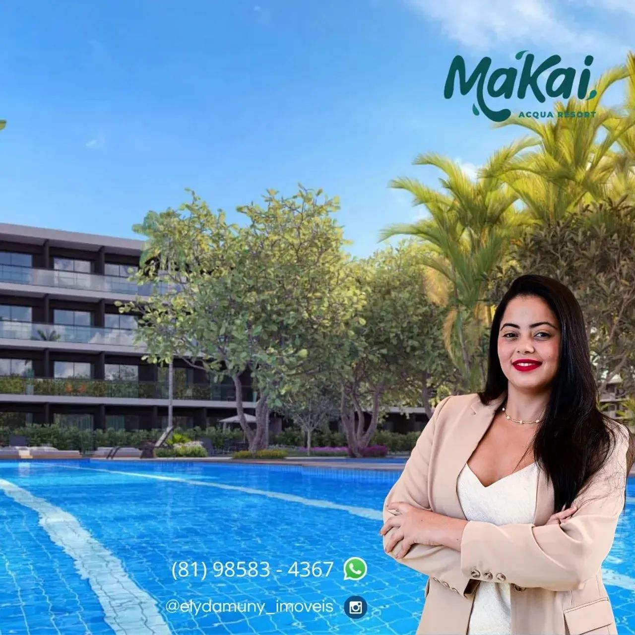 Excelentes Flats Studios à Venda Próximo à Entrega em Muro Alto | Mákai - Foto 5