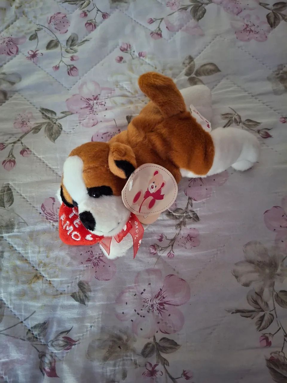 Pelúcia Bulldog e brinde  - Foto 5