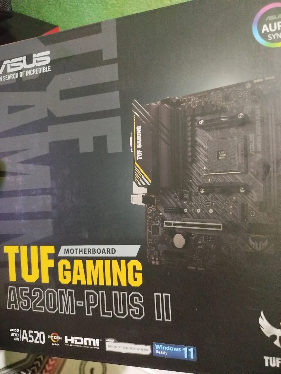 Placa-Mãe ASUS TUF GAMING A520M-PLUS II