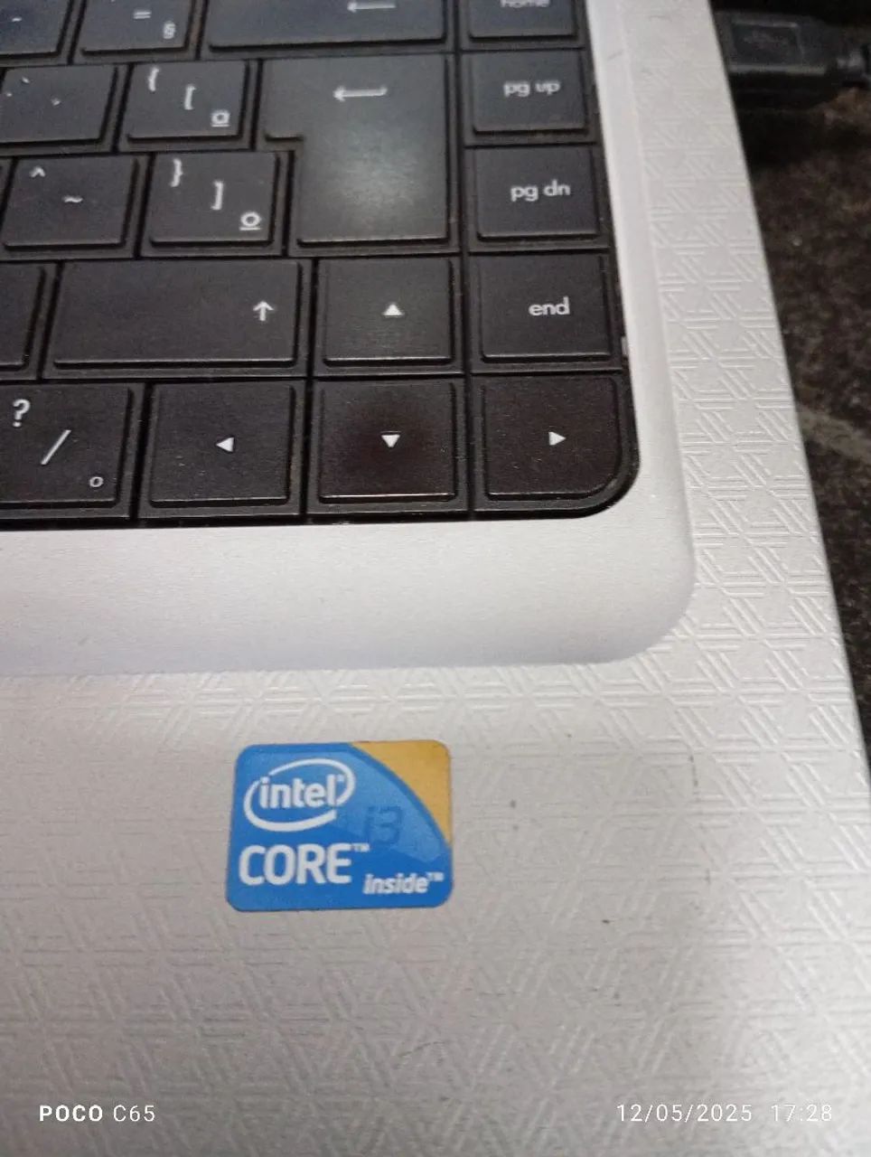 Notebook HP com Intel Core i3 funcionando p peça  - Foto 4