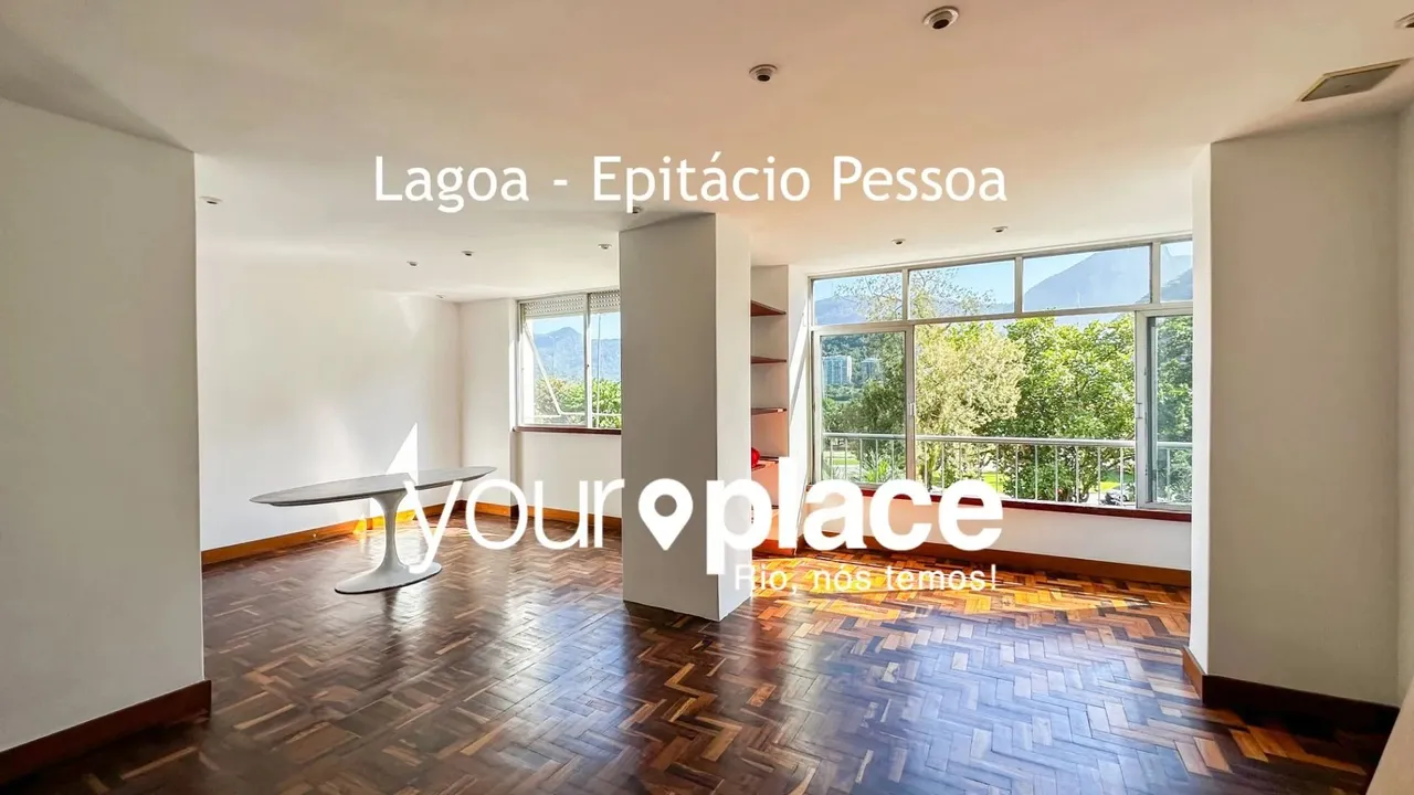 Apartamento à venda na Lagoa Epitácio Pessoa, Lado Ipanema, Vista Linda, 81 m2, 2 Qts, Po