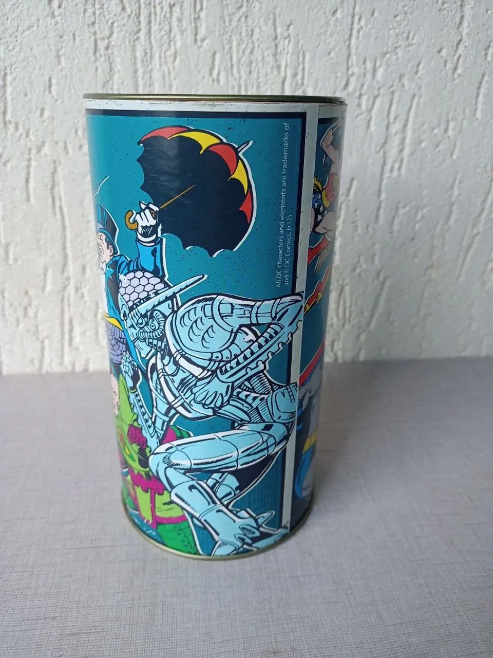  Lata Cofre Liga da Justiça-Dc Comics 20 cm - Foto 2