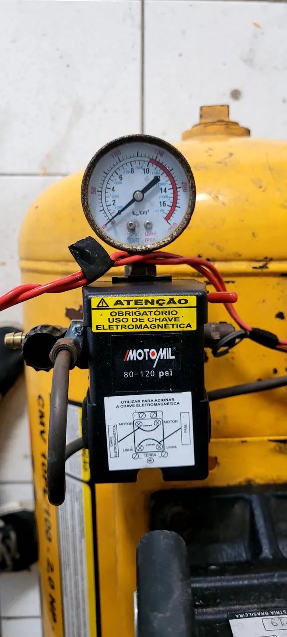 Compressor motomil 10pl 100 litros - Foto 2