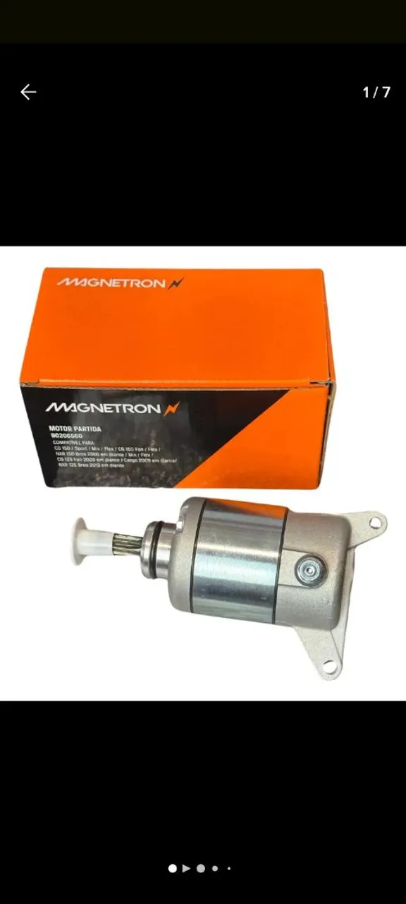 Motor de Partida titan 150 magnetron